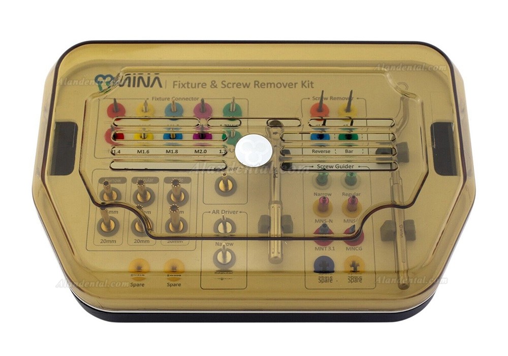 MINA Dental Implant Fixture & Fractured Screw Removal Kit